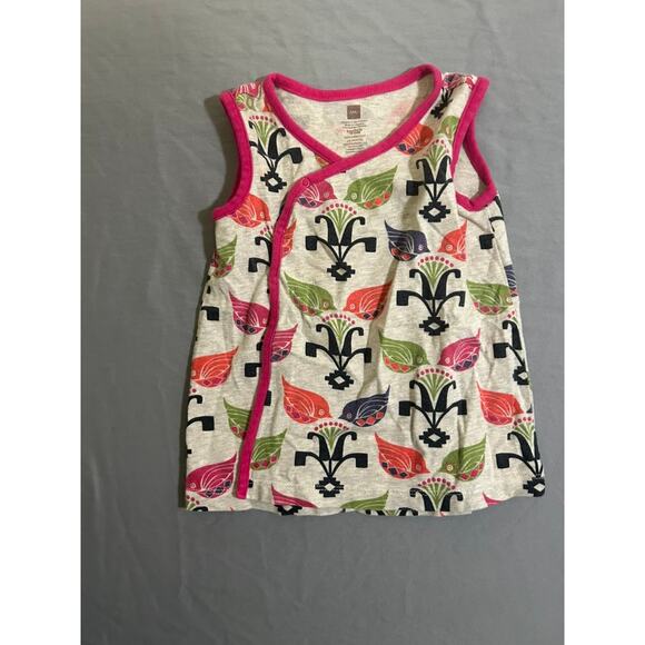 Tea Collection 18 - 24 Months Wrap Dress with Snaps - Picture 1 of 4